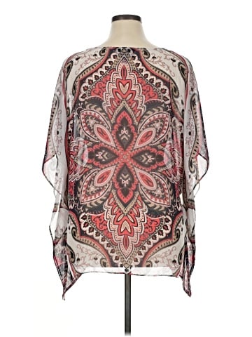 Dana Buchman Short Sleeve Blouse (view 2)