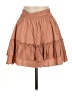 Shein 100% Polyester Solid Tan Casual Skirt Size 6 - photo 2