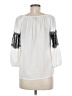 A. Byer 100% Polyester White 3/4 Sleeve Blouse Size M - photo 2