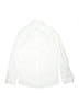 Perry Ellis 100% Polyester Solid White Ivory Long Sleeve Button-Down Shirt Size 10 - photo 2