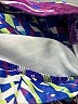 Xersion Print Purple Swimsuit Top Size 10 - photo 4