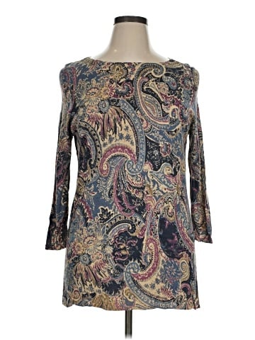 Lauren by Ralph Lauren Silk Pullover Sweater (view 1)