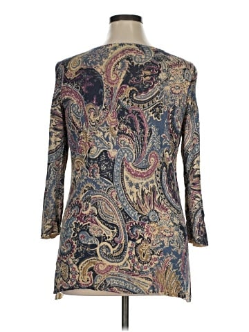 Lauren by Ralph Lauren Silk Pullover Sweater (view 2)