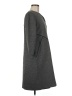Etcetera Chevron-herringbone Gray Casual Dress Size 6 - photo 4