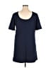 Gap Solid Blue Casual Dress Size XL - photo 2