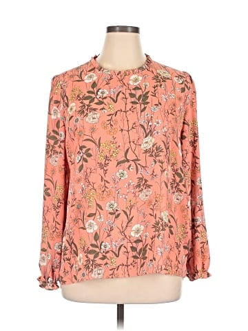 Ann Taylor LOFT Outlet Long Sleeve T-Shirt (view 1)