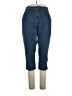 L.L.Bean Chevron-herringbone Blue Jeans Size 14 - photo 1