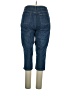 L.L.Bean Chevron-herringbone Blue Jeans Size 14 - photo 2