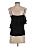 J.Crew 100% Polyester Black Sleeveless Blouse Size 00 - photo 2