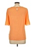 Talbots Orange Short Sleeve Top Size L - photo 2