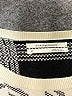 By Anthropologie Houndstooth Silver Pullover Sweater Size M - photo 7