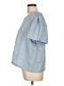 Elle 100% Lyocell Blue Short Sleeve Top Size XXL - photo 5