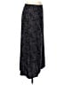 Shein Paisley Gray Black Casual Skirt Size M - photo 1