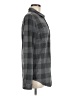 Quince Houndstooth Gray Long Sleeve Button-Down Shirt Size M - photo 4