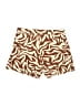 SPANX Animal Print Brown Shorts Size L - photo 1