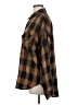 12th Tribe Plaid Brown Long Sleeve Button-Down Shirt One size - photo 5