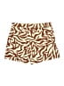SPANX Animal Print Brown Shorts Size L - photo 2