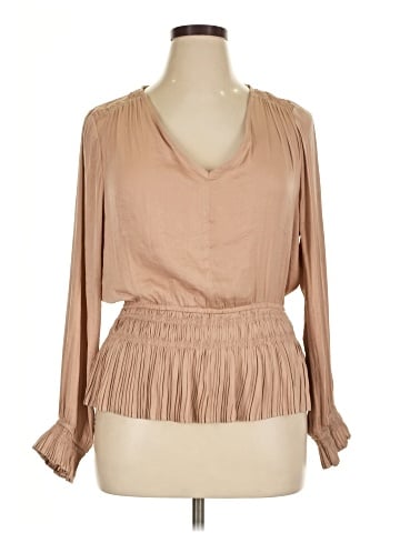 Philosophy Republic Clothing Long Sleeve Blouse (view 1)