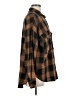 12th Tribe Plaid Brown Long Sleeve Button-Down Shirt One size - photo 4