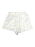 ASOS Design 100% Polyester Floral White Shorts Size 6 - photo 2