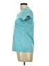 Xersion 100% Polyester Teal Active T-Shirt Size L - photo 5