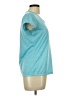 Xersion 100% Polyester Teal Active T-Shirt Size L - photo 4
