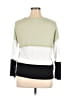 Cherish Color Block Green Pullover Sweater Size XL (estimated) - photo 2