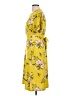 Lularoe Floral Yellow Casual Dress Size L - photo 5