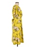 Lularoe Floral Yellow Casual Dress Size L - photo 4