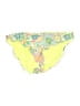 No Boundaries Paisley Yellow Swimsuit Bottoms Size L - photo 1