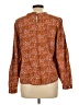 Universal Thread Orange Long Sleeve Blouse Size L - photo 2