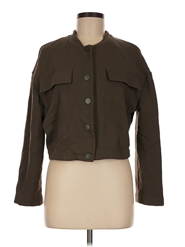 Pre-owned H&m Cardigan Sweater In Brown