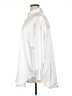 H&M 100% Polyester Solid Ivory Long Sleeve Blouse Size XL - photo 5
