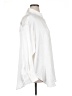 H&M 100% Polyester Solid Ivory Long Sleeve Blouse Size XL - photo 4