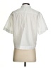 Unsubscribed 100% Cotton White Short Sleeve Button-Down Shirt Size XS - photo 2