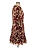 BCBGMAXAZRIA 100% Polyester Print Burgundy Cocktail Dress Size 4 - photo 4