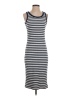 Madewell Stripes Gray Casual Dress Size XS - photo 1