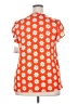 Haptics Orange Short Sleeve Blouse Size 2X - photo 2