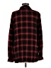 Bella Dahl Plaid Red Long Sleeve Button-Down Shirt Size M - photo 2