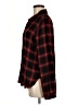Bella Dahl Plaid Red Long Sleeve Button-Down Shirt Size M - photo 5