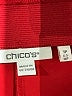 Chico's Solid Red Casual Pants Size XL Petite (3) - photo 4