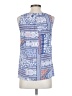 Artisan NY 100% Rayon Blue Sleeveless Blouse Size S - photo 2