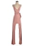 Assorted Brands Solid Pink Jumpsuit Size S - photo 1