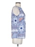 Artisan NY 100% Rayon Blue Sleeveless Blouse Size S - photo 4