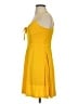 Express Polka Dots Yellow Casual Dress Size S - photo 5