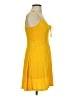 Express Polka Dots Yellow Casual Dress Size S - photo 4