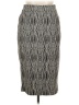 Lane Bryant Chevron-herringbone Gray Casual Skirt Size 14 - photo 1