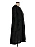 Veronica M. Solid Gray Casual Dress Size L - photo 4