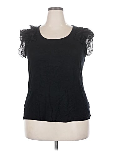 Notations Short Sleeve Top (view 1)
