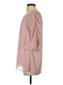 Doe & Rae 100% Polyester Pink 3/4 Sleeve Blouse Size S - photo 5